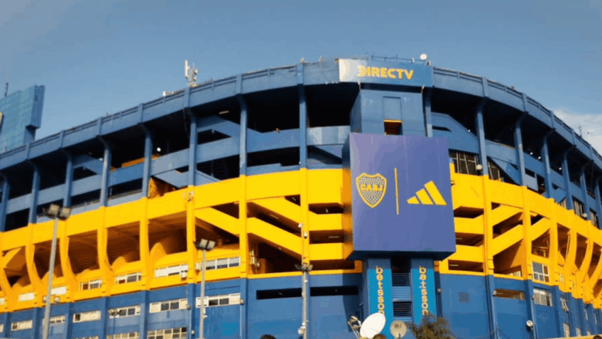 Boca Juniors publica registros da reforma da Bombonera
