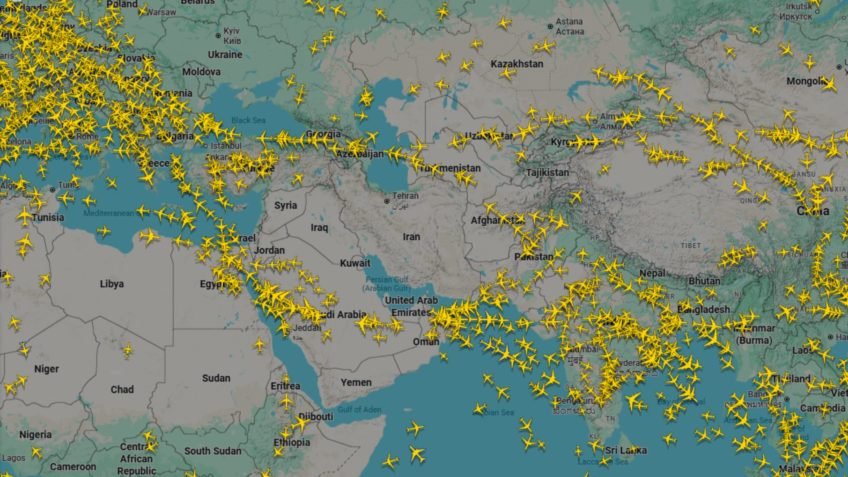 Aéreas seguem cancelando voos no Oriente Médio nesta 5ª feira