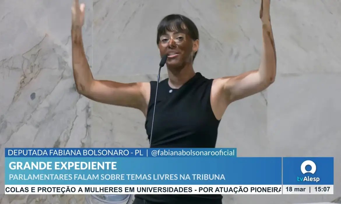 Deputada do PL de São Paulo é acusada de fazer blackface na Alesp