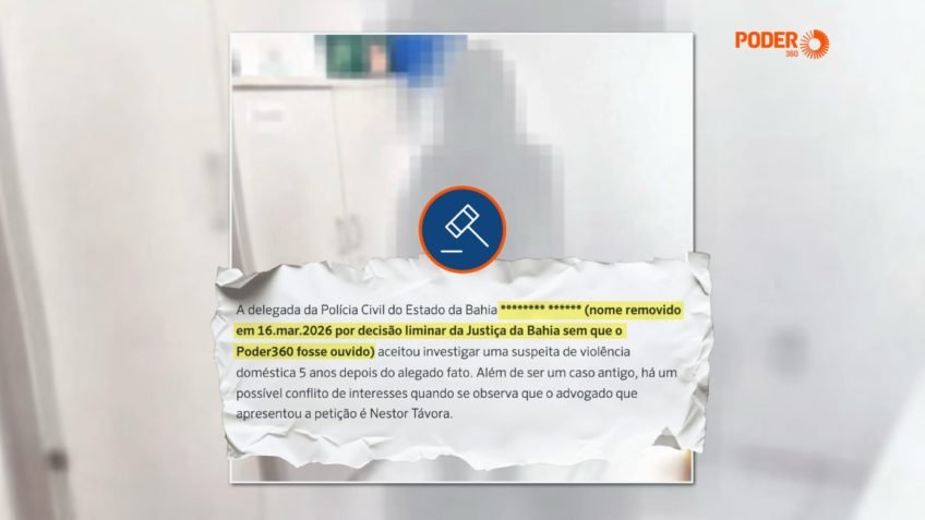 Justiça da Bahia censura reportagem do Poder360