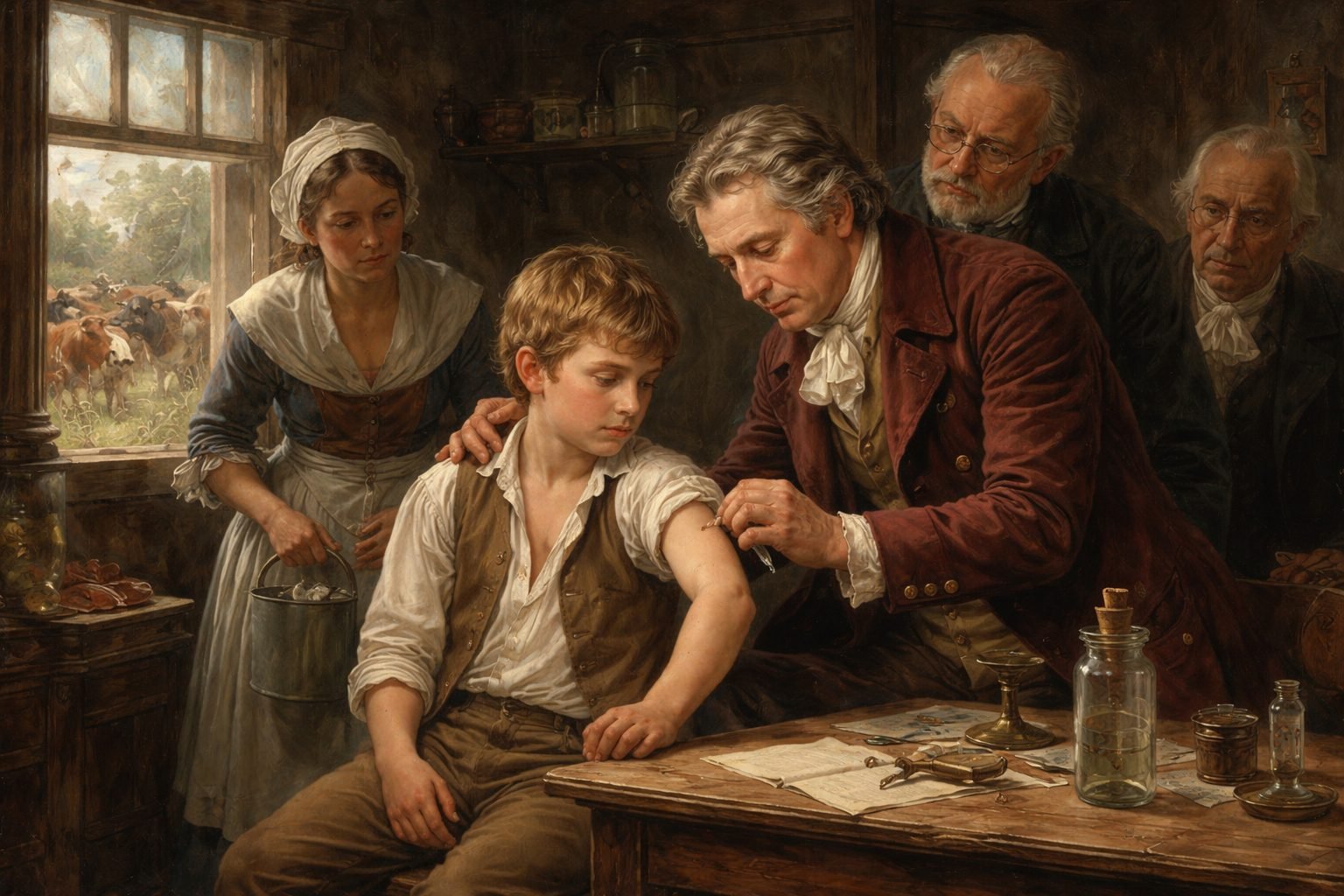 De uma ferida de vaca à cura global: A história inacreditável da primeira vacina