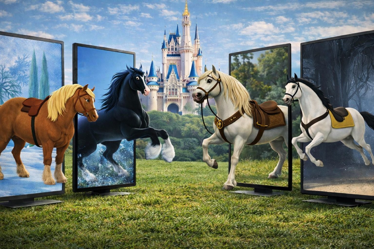 Os cavalos da Disney existem na vida real? Descubra as raças por trás dos personagens