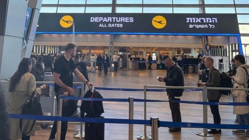 Israel restringe operações em aeroporto de Tel Aviv