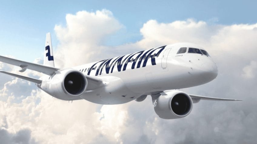 Embraer recebe encomenda de até 46 jatos da finlandesa Finnair