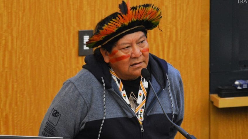 Davi Kopenawa cobra julgamento no TSE que pode cassar Denarium