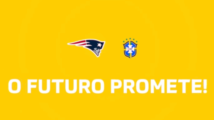 CBF e Patriots anunciam ações conjuntas para amistoso nos EUA