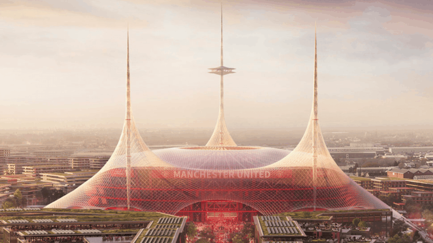 Manchester United planeja estádio para 100 mil torcedores