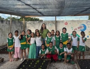 Parlamentar reforça compromisso com educação alimentar e destaca avanço do projeto Hortas nas Escolas