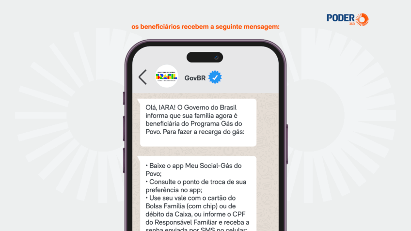 Governo manda Zap para 8 mi retirarem botijão do Gás do Povo