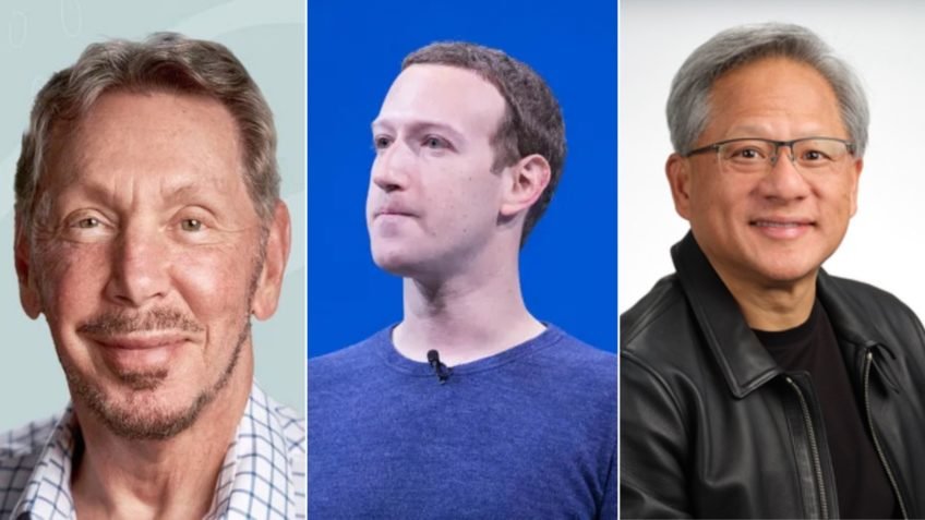 CEOs da Meta e Nvidia são nomeados para conselho de IA por Trump