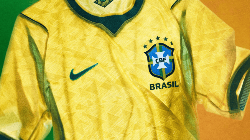 “Vai, Brasa” e designer: camisa da seleção vira meme nas redes