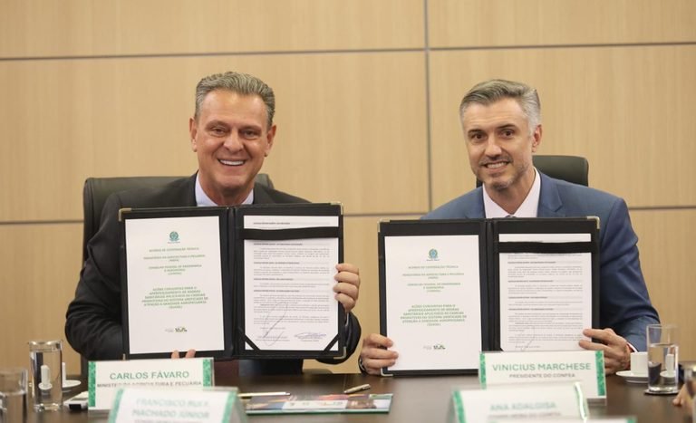 Mapa e Confea firmam acordo para fortalecer a sanidade agropecuária