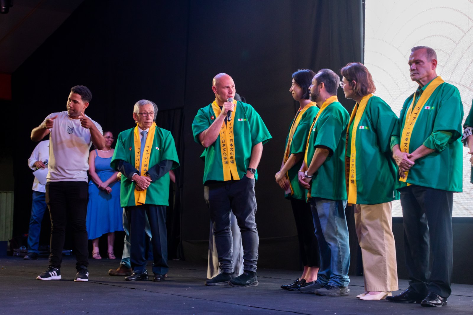 Prefeito de Cuaibá e autoridades celebram a cultura japonesa na abertura da Feira do Japão