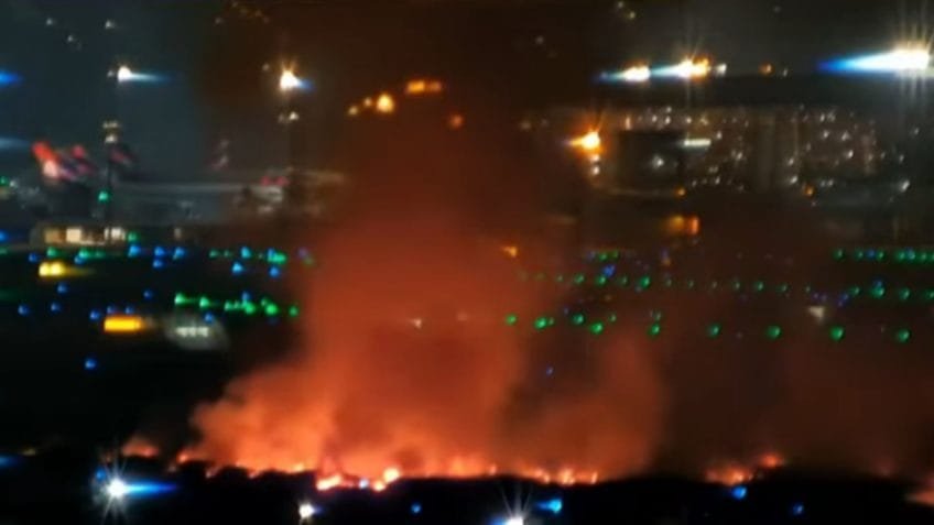 Explosão em turbina faz avião da Delta voltar a Guarulhos