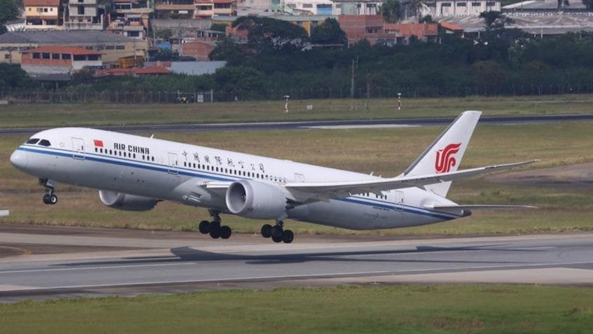 Air China retoma voo direto de Pequim para Pyongyang