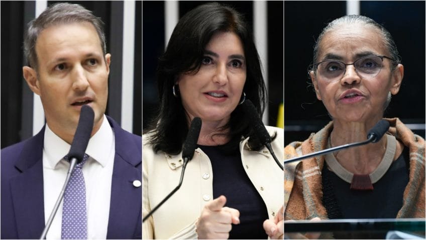 Disputa ao Senado em SP tem empate entre Derrite, Tebet e Marina