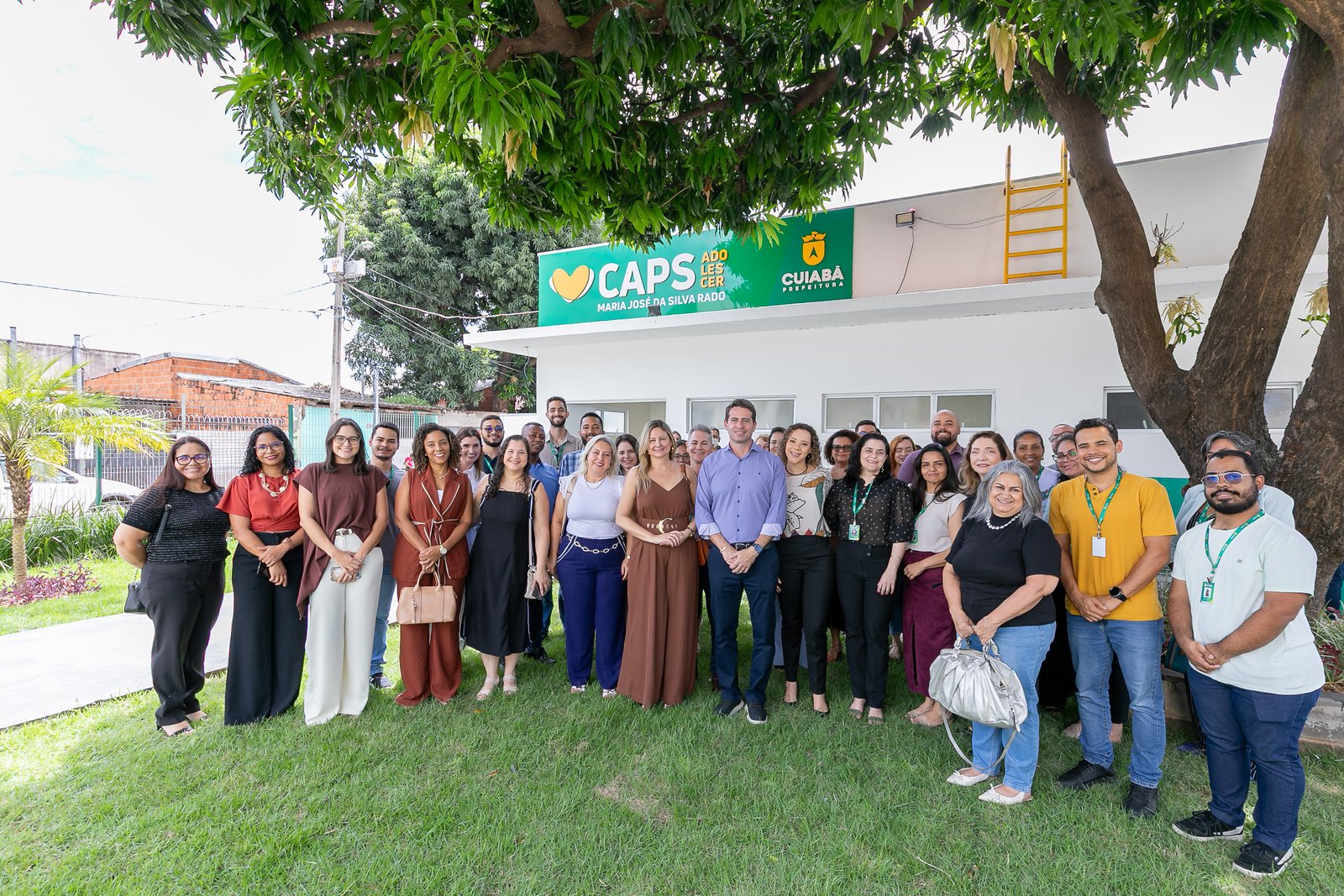 Visita técnica reforça avanços na saúde mental e obras do CAPS Adolescer em Cuiabá