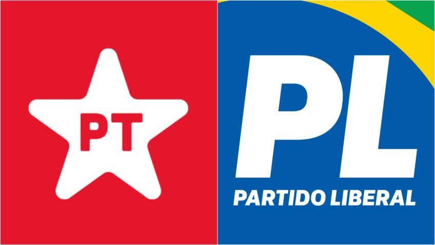 PT e PL lideram ranking de partidos favoritos dos eleitores