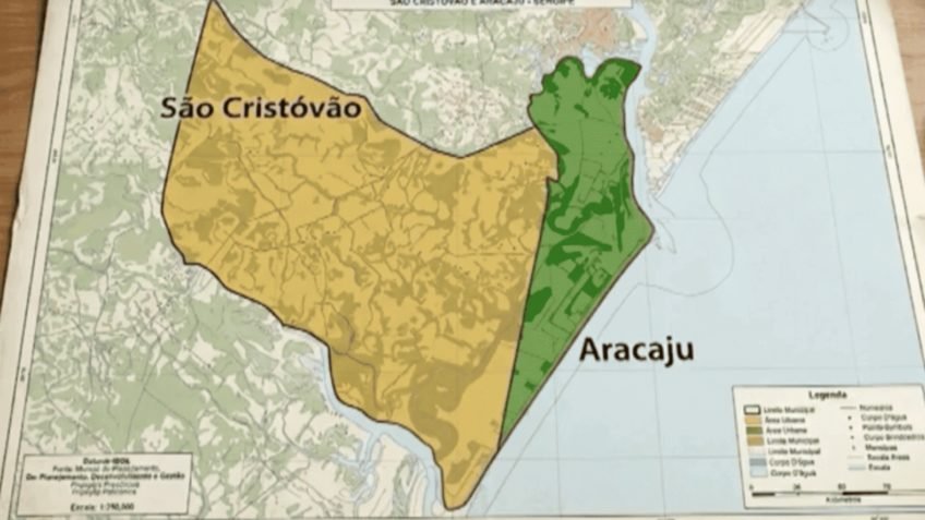 IBGE não reconhece mapa exibido por TV Sergipe