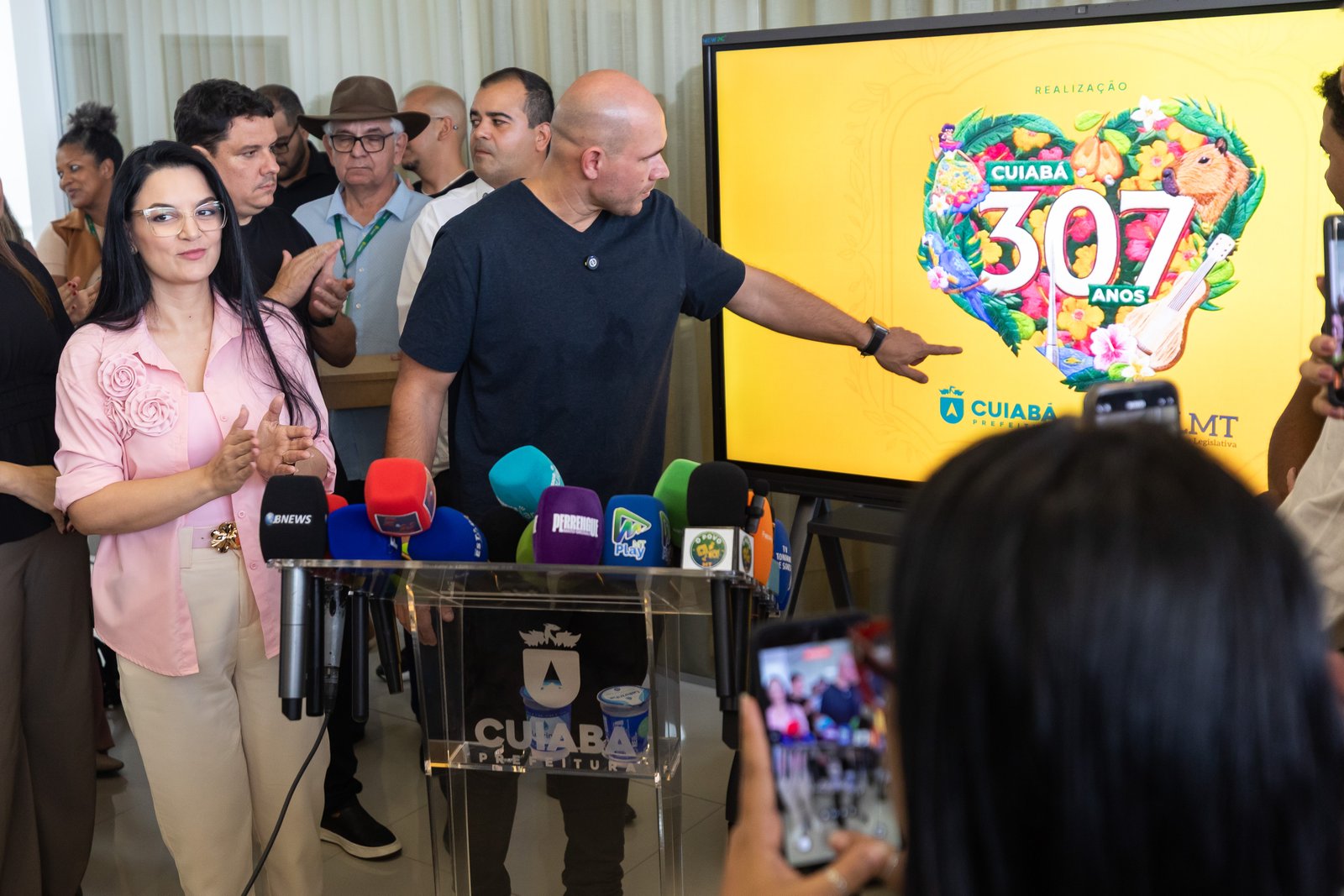 Prefeitura de Cuiabá lança programação dos 307 anos e anuncia investimentos