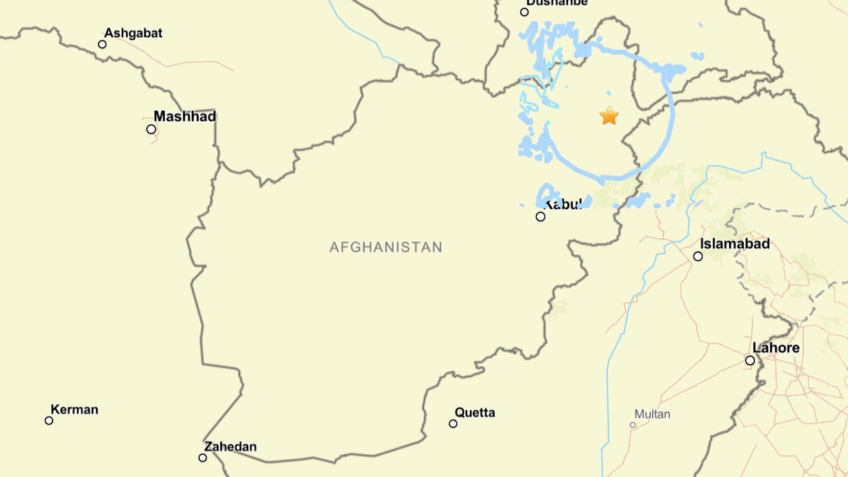 Terremoto de magnitude 5,8 deixa 12 mortos no Afeganistão