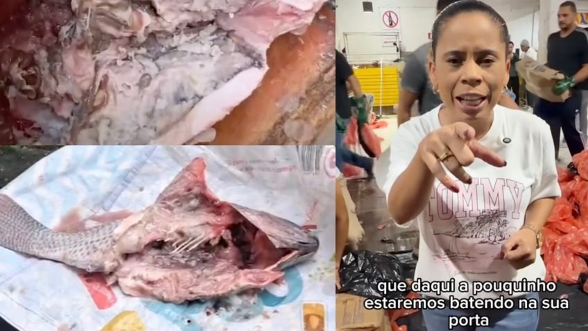 Prefeitura na Bahia distribui peixe estragado e refaz entrega
