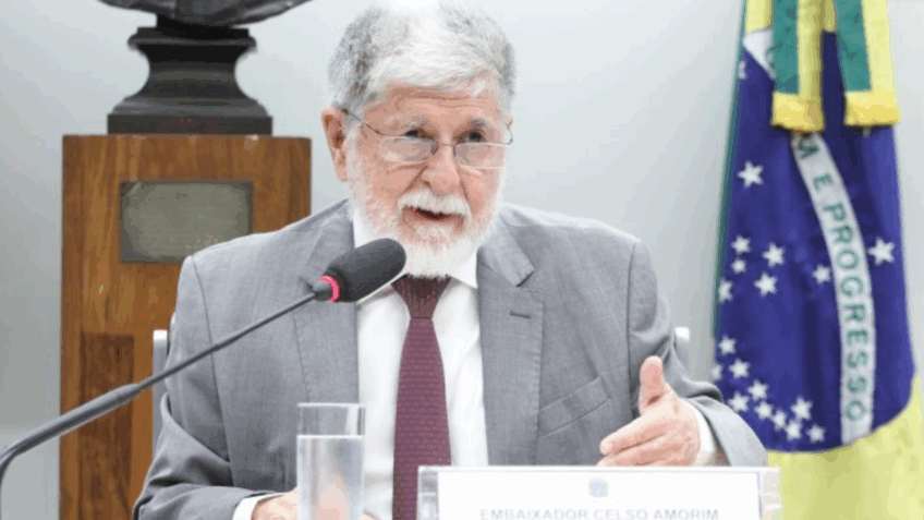 Frente a crise humanitária, Amorim recebe novo embaixador de Cuba