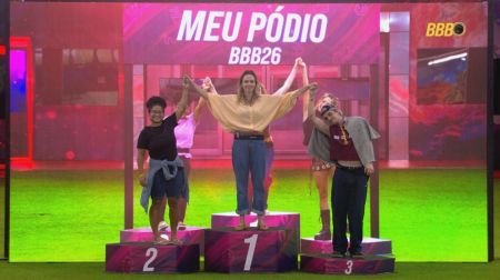 Sincerão: participantes remontam pódios da final do BBB 26