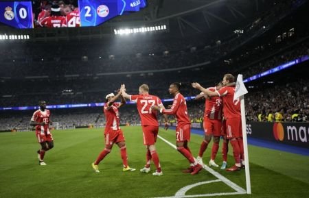 Em jogo movimentado, Bayern bate Real Madrid e tem vantagem na Champions League