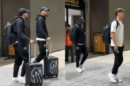 Atlético desembarca na Venezuela para estreia na Sul-Americana