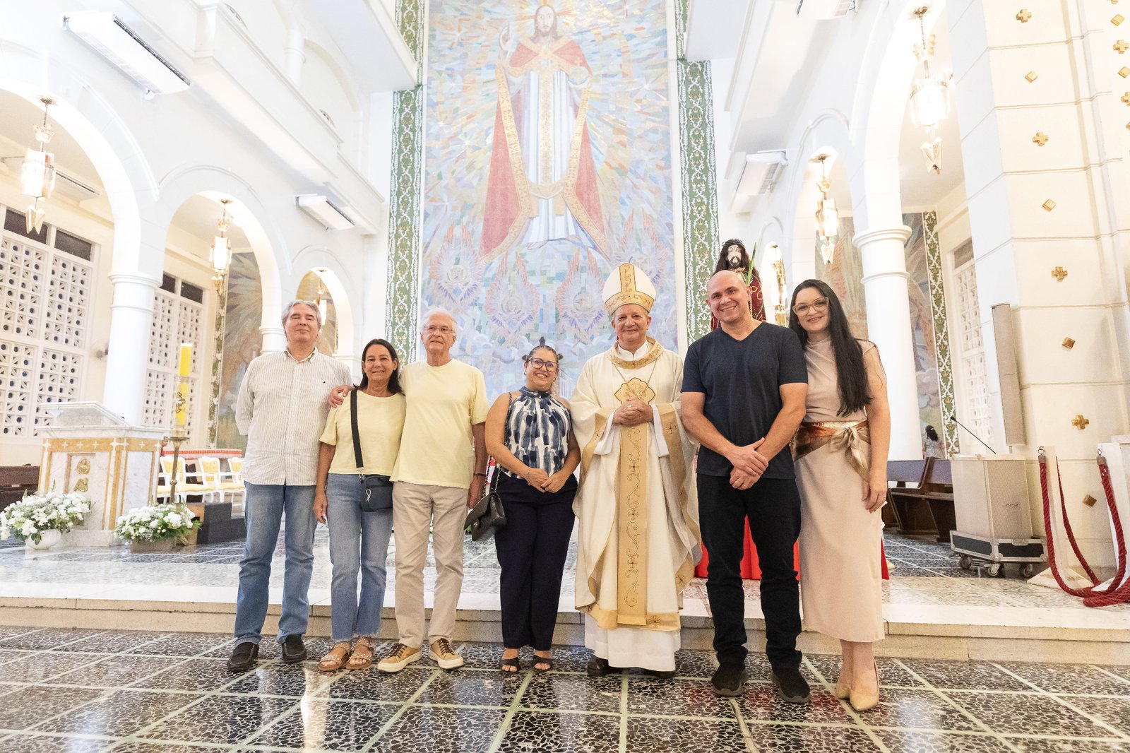 Prefeito acompanha celebração religiosa dentro da programação dos 307 anos de Cuiabá