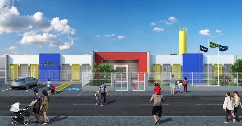 Prefeitura de Sinop dá ordem de serviço para construção da creche no Residencial Nico Baracat