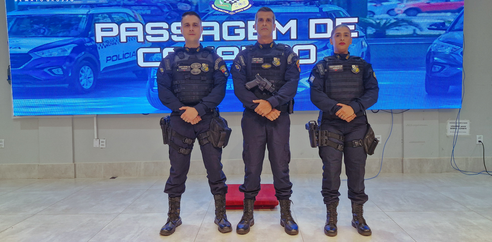 Polícia Militar realiza passagem de comando do 9º Batalhão em Cuiabá