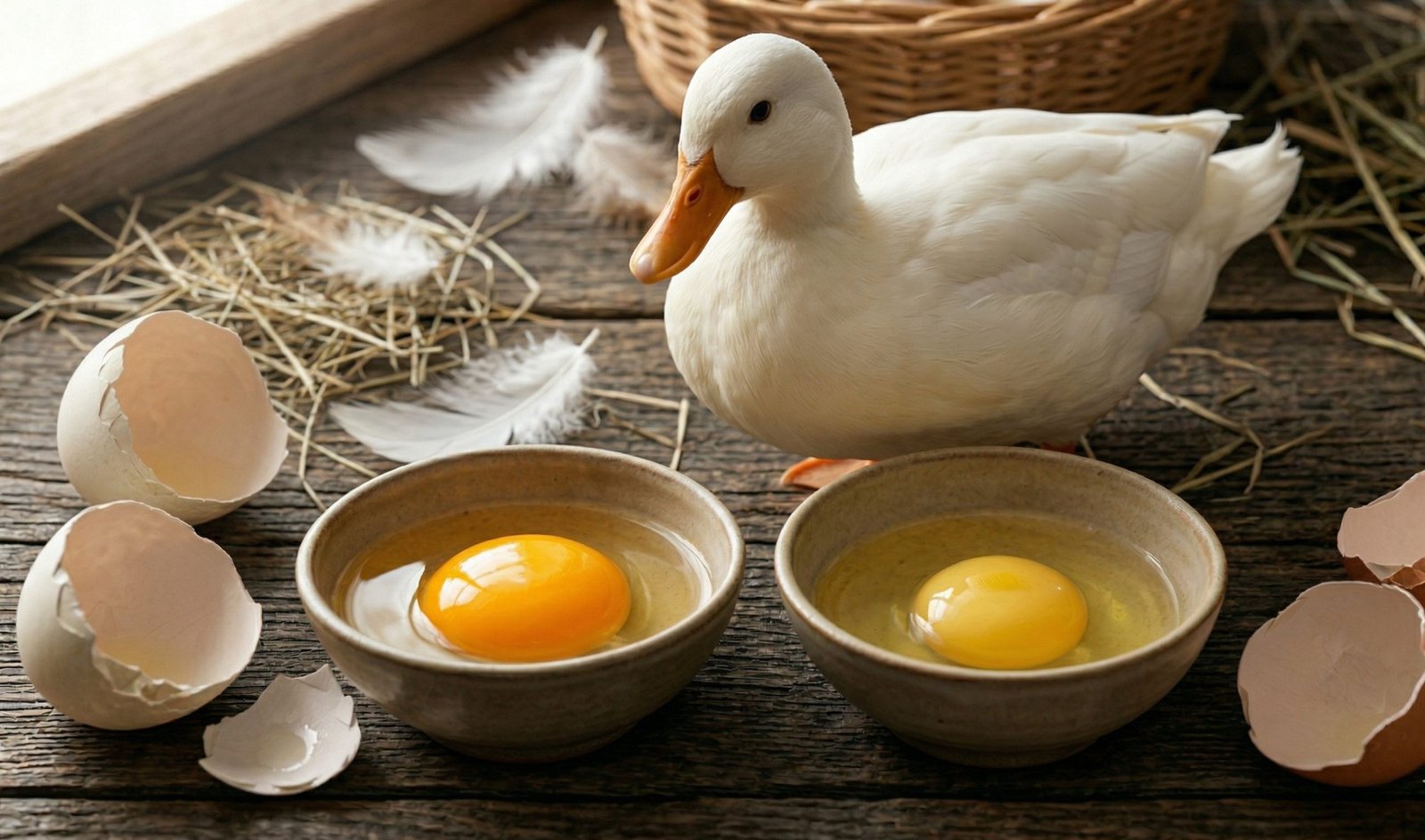 Ovo de pata é melhor que o de galinha? Descubra por que quase não o vemos