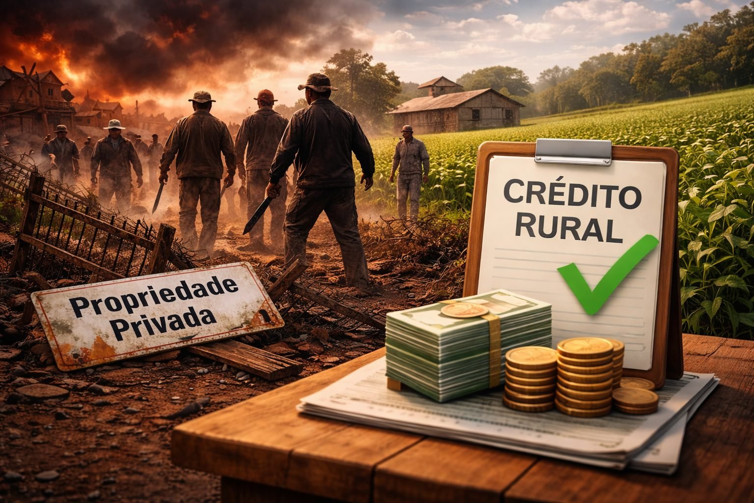 Comissão aprova projeto que proíbe invasor de terra de ter acesso a políticas de crédito rural