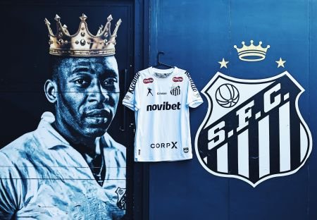 Contra Atlético, Santos usará camisa especial com marca da Pelé Brand