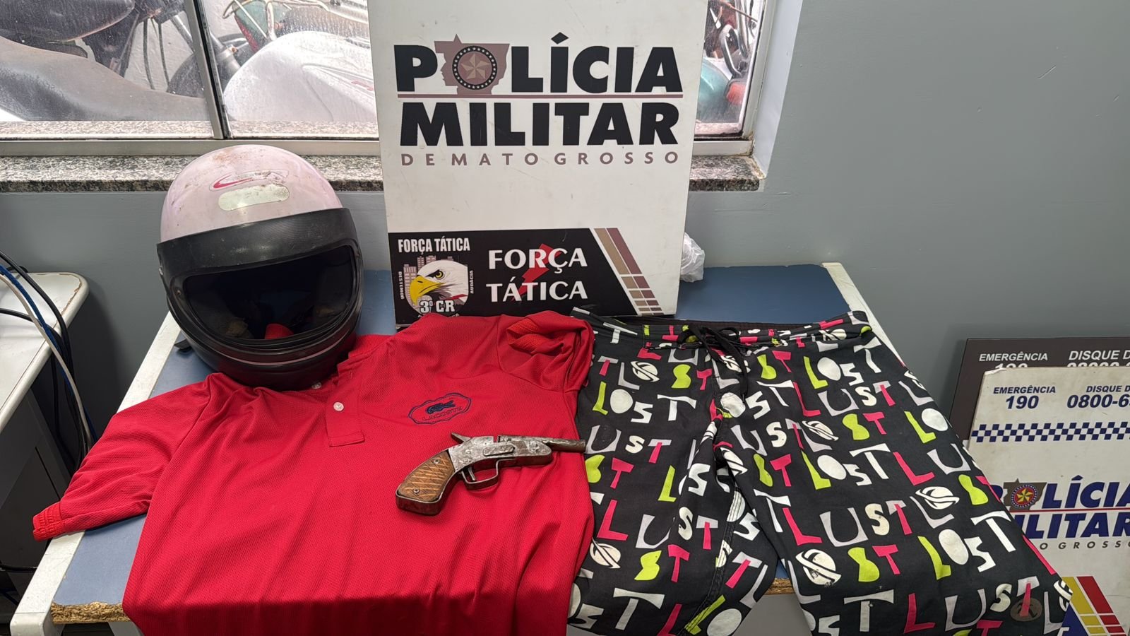 Força Tática prende suspeito em flagrante de matar mulher em Sinop