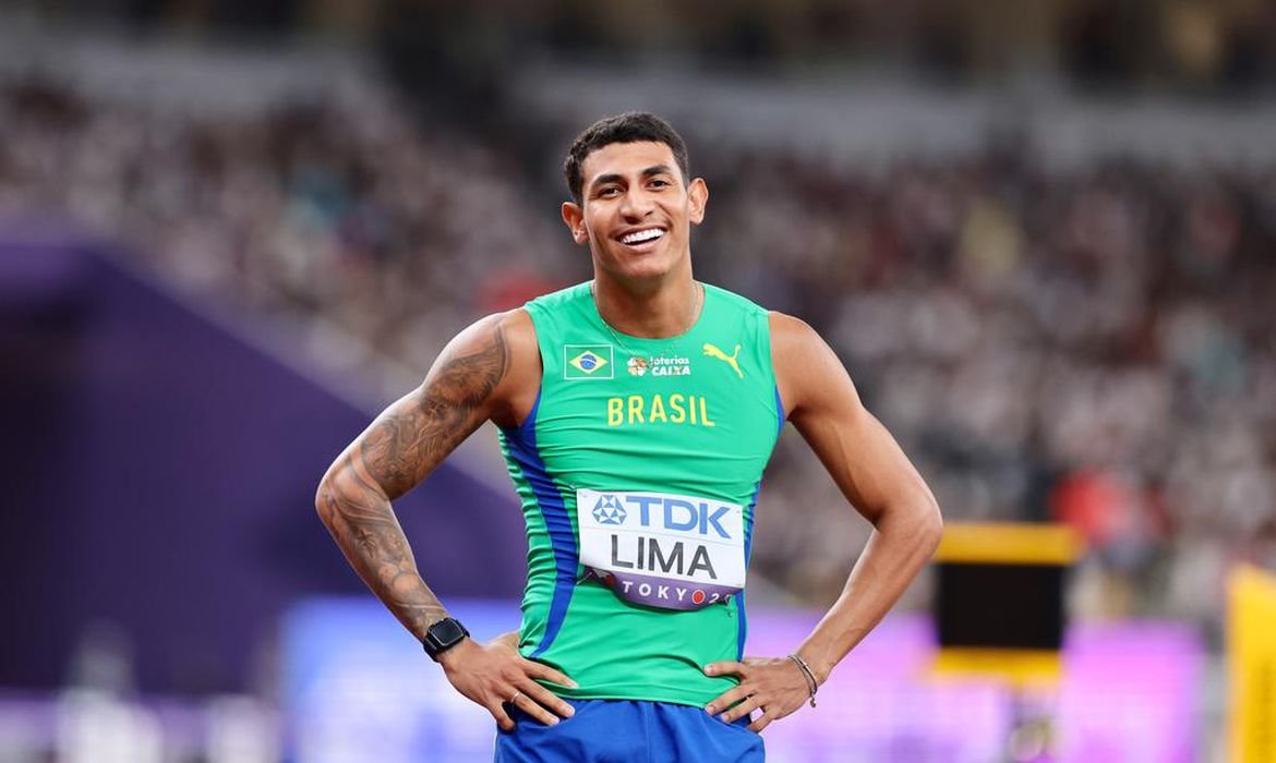 Erik Cardoso supera recorde nos 100 m, mas não tem marca homologada