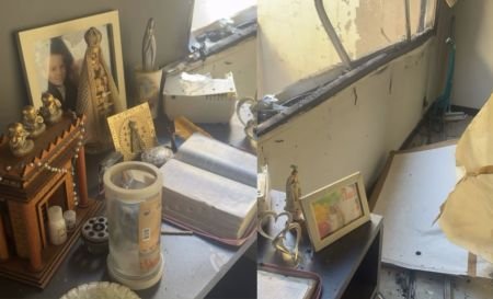 Pai de MC Gui mostra bíblia intacta após casa pegar fogo: 'Acreditem em Deus'