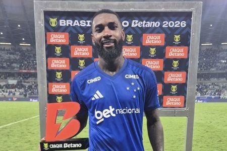 Após prêmio pelo Cruzeiro, Gerson é direto sobre Seleção a 59 dias da Copa