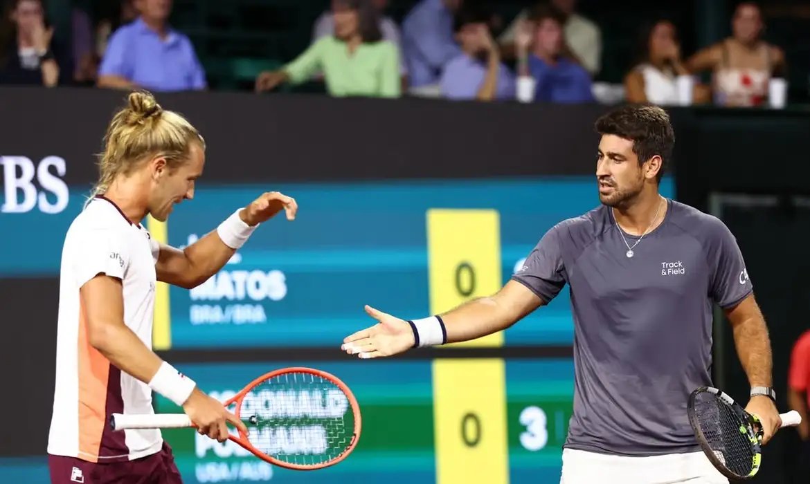 Rafael Matos e Orlando Luz vão às quartas de duplas do ATP de Munique